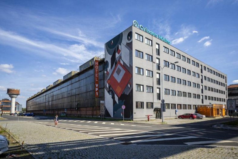 V areálu Dolních Vítkovic otevřel unikátní hotel, foto Hotel VP1