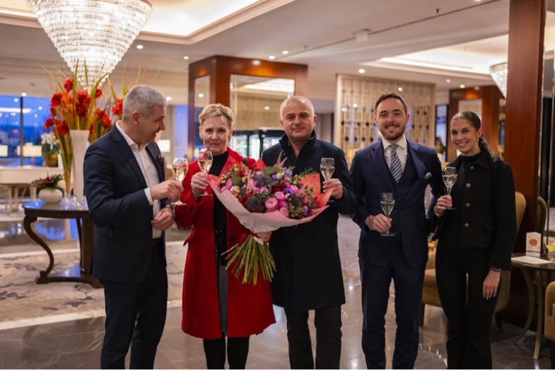 Pan Dušan Čejka, dvacetimilióntý host Czech Inn Hotels, foto: Czech Inn Hotels