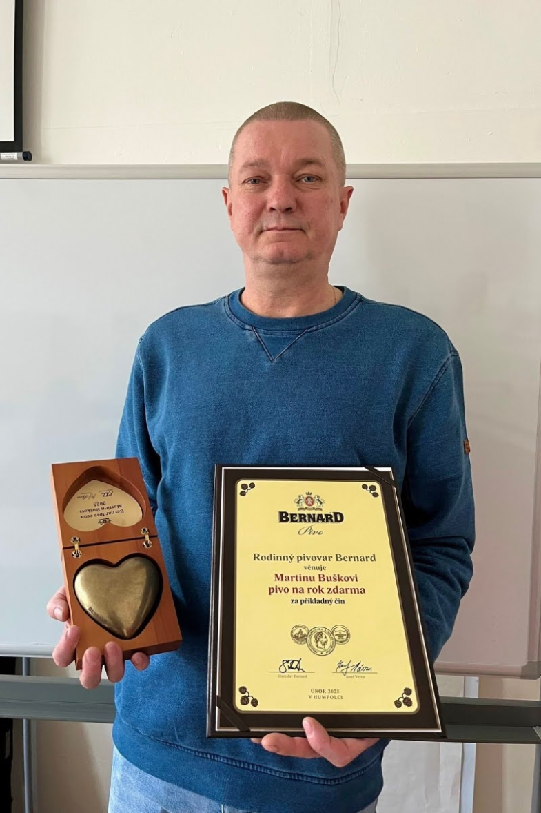 Martin Bušek se zachoval poctivě a příkladně